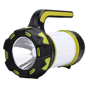 T6 40SMD Usb Draagbare Sterke Zaklampen Vliegtuig Lens Lamp Super Heldere Handheld Emergency Flash Light