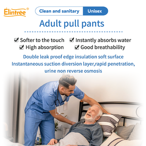 Couche-culotte jetable épaisse pour adulte contre l'incontinence Elintree personnalisée en gros - Product Image 5