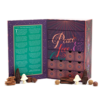Coffret cadeau de luxe pour noël, Ramadan, Eid, compte à rebours, chocolat, biscuits 24 jours, calendrier de l'avent, boîte d'emballage
