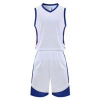 Maillots de basket-ball personnalisés, ensembles de basket-ball à séchage rapide, tenues de basket-ball d'été anti-humidité, ensembles de maillots de basket-ball personnalisés