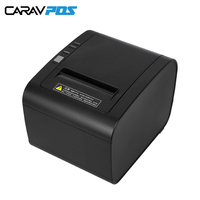 Impresora Térmica de Recibos POS de Fábrica OEM, 80mm 58mm, 200mm/s, USB, Serial, LAN Opcional, Montaje en Pared para Logística