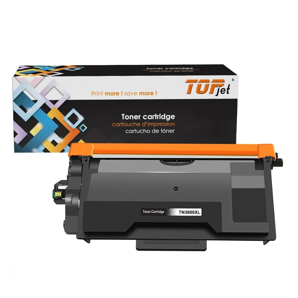 Topjet TN3600XL TN 3600XL TN3600XXL nouvelle cartouche de Toner Compatible pour imprimante HL-5210DN Brother MFC L5710DW HL L6415DW