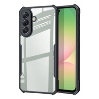 Étui Xundd pour Samsung Galaxy A37 A57 A27 A17 A56 A36 5G Protection antichoc de l'appareil photo Protection en acrylique TPU Transparent Housse de protection