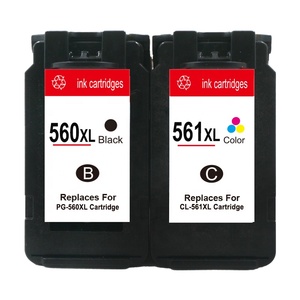 Hicor PG <span class=keywords><strong>560</strong></span> CL <span class=keywords><strong>561</strong></span> PG560 CL561 <span class=keywords><strong>Cartouche</strong></span> d'encre à jet d'encre remanufacturée couleur Premium pour imprimante <span class=keywords><strong>Canon</strong></span> PIXMA TS7451/TS7451a - Product Image 2