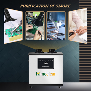 210W HEPA extracteur <span class=keywords><strong>de</strong></span> <span class=keywords><strong>fumée</strong></span> purificateur <span class=keywords><strong>de</strong></span> <span class=keywords><strong>fumée</strong></span> collecteur <span class=keywords><strong>de</strong></span> poussière d'ongles pour la soudure pour équipement <span class=keywords><strong>de</strong></span> Salon <span class=keywords><strong>de</strong></span> beauté <span class=keywords><strong>aspirateur</strong></span> d'ongles - Product Image 6