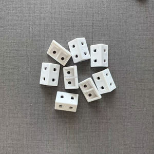 Pièces de connexion pour meubles en plastique/nylon épaissi, durables, imperméables, blocs d'angle triangulaires en forme de L - Product Image 1