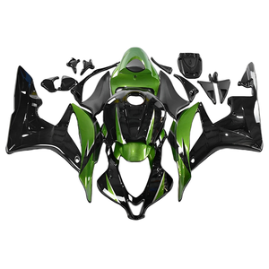 <span class=keywords><strong>Carenados</strong></span> de Carrocería completa aptos para <span class=keywords><strong>HONDA</strong></span> CBR600RR F5 <span class=keywords><strong>2007</strong></span> 2008 ABS plástico verde - Product Image 2