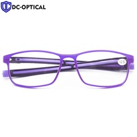 DCOPTICAL mode hommes lunettes de lecture unisexe carrées presbytes lunettes de lecture magnétiques réglables avec silicone