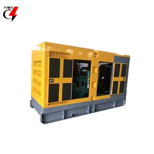 Low Fuel Consumption 400kva 320kw Silent Diesel Dynamo Power Electric Generator With Brushless Alternator Price List