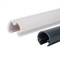 Fabricant sur mesure de profilés en PVC en forme de U, bande de bordure en plastique extrudé durable
