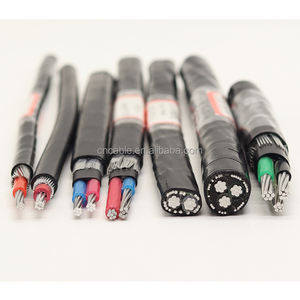 Cable Concéntrico de Aluminio UL854 <span class=keywords><strong>3x2</strong></span>+2AWG 3x1/<span class=keywords><strong>0</strong></span>+<span class=keywords><strong>1</strong></span>/0AWG con Aislamiento XLPE y Cubierta de PE para Cableado de Construcción - Product Image 2