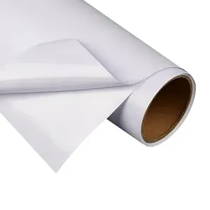 Hot Koop Eco Solvent Inkjet Printing Pvc Zelfklevende Vinylfilm Rol Voor Auto 'S Afdrukbare Glanzende Zelfklevende Vinylrollen