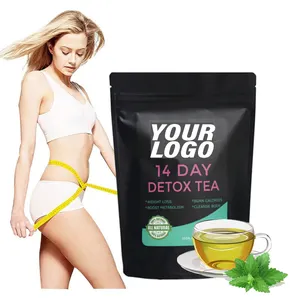 थोक 28 दिन चाय स्लिमिंग-निजी लोगो खो वजन detox चाय फ्लैट पेट चाय कार्बनिक शाकाहारी प्राकृतिक हर्बल्स कमर स्लिमिंग