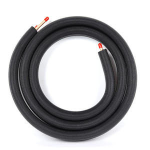 Meilleure vente, prix d'usine, nouveau Mini tuyau de réfrigération en cuivre Ac fendu, pièces de ligne PE noir - Product Image 3