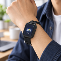 Montre connectée fiable 4G L26 IP67 étanche avec positionnement multi-mode, SOS, suivi de santé pour personnes âgées, alarme pour personnes seules