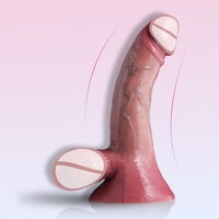 Jouets sexuels réalistes en silicone, gros dildo réaliste, dildo géant pour usage lesbien