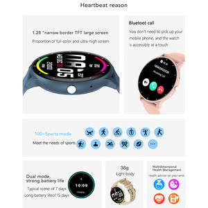 <span class=keywords><strong>Reloj</strong></span> <span class=keywords><strong>Inteligente</strong></span> Económico de Diseño Ligero para <span class=keywords><strong>Hombre</strong></span> <span class=keywords><strong>y</strong></span> Mujer, con Llamadas Bluetooth, Monitor de Ritmo Cardíaco, Fitness, Deporte, Smartwatch ZL02C Pro - Product Image 2