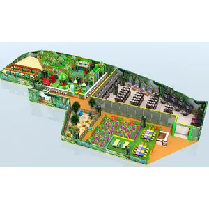 Équipement de terrain de jeu intérieur Maison de jeu en plastique avec toboggan Jouet de haute qualité Maison de jeu pour enfants Maternelle Enfants