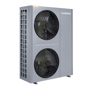 Pompe à chaleur double ventilateur empilable blanche élégante personnalisable en gros avec options d'alimentation flexibles pour les distributeurs de chauffage locaux européens - Product Image 3