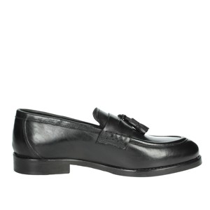 DP046 nero mocassini scarpe eleganti da uomo formale Oxford suola in vera pelle o soletta in PU per ufficio o per affari - Product Image 4