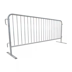 Portable Movable Temporary Crowd Control <strong>Road</strong> <strong>Safety</strong> Stainless Steel <strong>Barrier</strong> <strong>Fence</strong> Covers Custom logo - Product Image 1