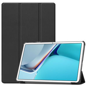 Trifold Folio support pliant magnétique mince Smart Flip Cover étui pour tablette en cuir pour <span class=keywords><strong>Huawei</strong></span> <span class=keywords><strong>Matepad</strong></span> <span class=keywords><strong>11</strong></span> <span class=keywords><strong>2021</strong></span> 10.95 pouces - Product Image 2