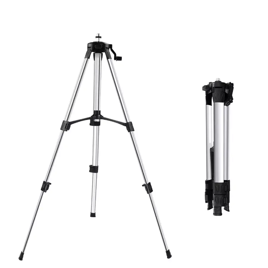 NOYAFA profesyonel tripod kamera yatağı lazer seviye Tripod ile yatay kabarcık ayarlanabilir stand