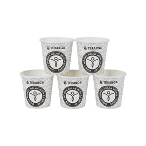 Custom logo Arabic Style Eco Disposable <b>8oz</b> 12oz Single Wall Hot Drink Tea <b>Coffee</b> Paper <b>Cup</b> Packaging Solution - Product Image 6