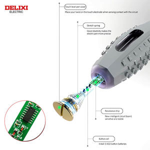 Delixi elektrik yüksek hassasiyetli elektrik Test kauçuk kolu tornavida tipi testi kalem elektroprob - Product Image 4