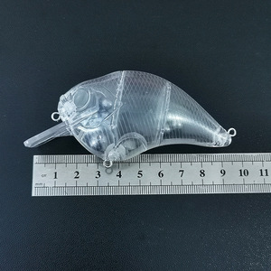 <span class=keywords><strong>Leurre</strong></span> de pêche artificiel en plastique non peint, 9,5 cm, 25,8 g, pour la pêche en haute mer, crankbait <span class=keywords><strong>dur</strong></span> vierge à personnaliser - Product Image 3