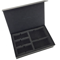 Boîte de présentation de montre de luxe à fermeture magnétique, étui en carton personnalisé avec logo en relief pour montre-bracelet, emballage de rangement haut de gamme