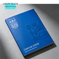 Brochure de Portefeuille Personnalisée Imprimée Numériquement avec Papier Fantaisie, Papier Couché, Gaufrage et Marquage à Chaud sur Carton