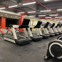 Tapis roulant commercial bon marché Tapis roulant manuel commercial de gymnase professionnel Running Machine Écran LED