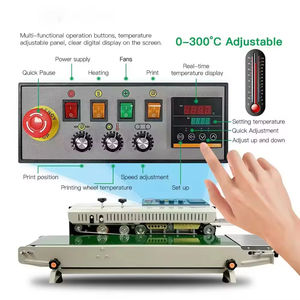 Machine de thermoscellage de sacs en film plastique horizontale automatique <span class=keywords><strong>FR</strong></span> 1000 Machine de scellage à bande continue - Product Image 4