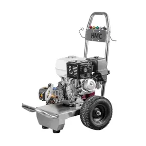HMC Gasoline Stainless Steel 300bar High Pressure Washer Water With Honda Engine GX390 Jet Washing Machine