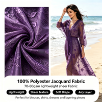 Tissu Jacquard Teint en Fil Anti-Boulochage Écologique 70GSM 100% Polyester pour Robes et Chemises Filles Garçons – Vente Chaude Usine