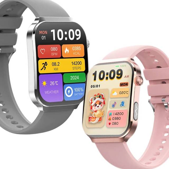 Square IPS Smart Watch U21 with 24/7 Sleep Heart Rate Monitoring 100+ Sport Modes Fitness Tracker SOS Call ECG Health Smartwatch