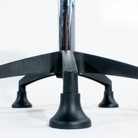 Tabouret Selle Moderne Simple à Hauteur Réglable et Pivotant avec Roues et Dossier pour la Maison, Caisse, Barbier, Salon de Beauté - Vente en Gros
