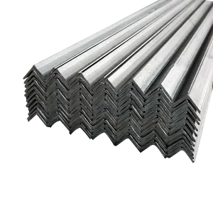 Iron steel metal angle cutting 60 degree galvanized standard sizes 100x100x10 steel angel bar fence design