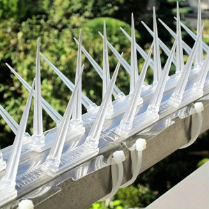 Piques de clôture extensibles en plastique solide <span class=keywords><strong>anti</strong></span>-oiseaux, écologiques et inoffensives pour éloigner les <span class=keywords><strong>pigeons</strong></span> et les ratons laveurs - Product Image 5