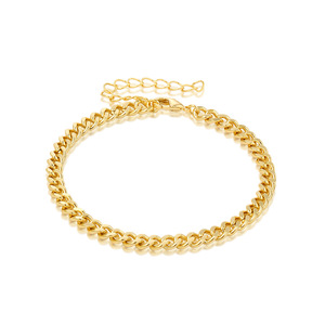 <span class=keywords><strong>Bracelet</strong></span> Vintage <span class=keywords><strong>Femme</strong></span> Plaqué Or Luxe Chaîne Maillons Classique en <span class=keywords><strong>Cuivre</strong></span> Tendance pour Filles - Grande Vente - Product Image 6