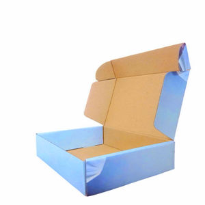 Offset in hộp carton Việt Nam tái chế thời trang Hộp carton tái sử dụng bảng sóng vuông cho giày & quần áo - Product Image 1