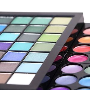 Ensemble de maquillage tout-en-un multicolores 177 pièces, fards à paupières mats et scintillants, rouge à lèvres miroir, anticernes, blush, poudre, coffret de maquillage. - Product Image 4