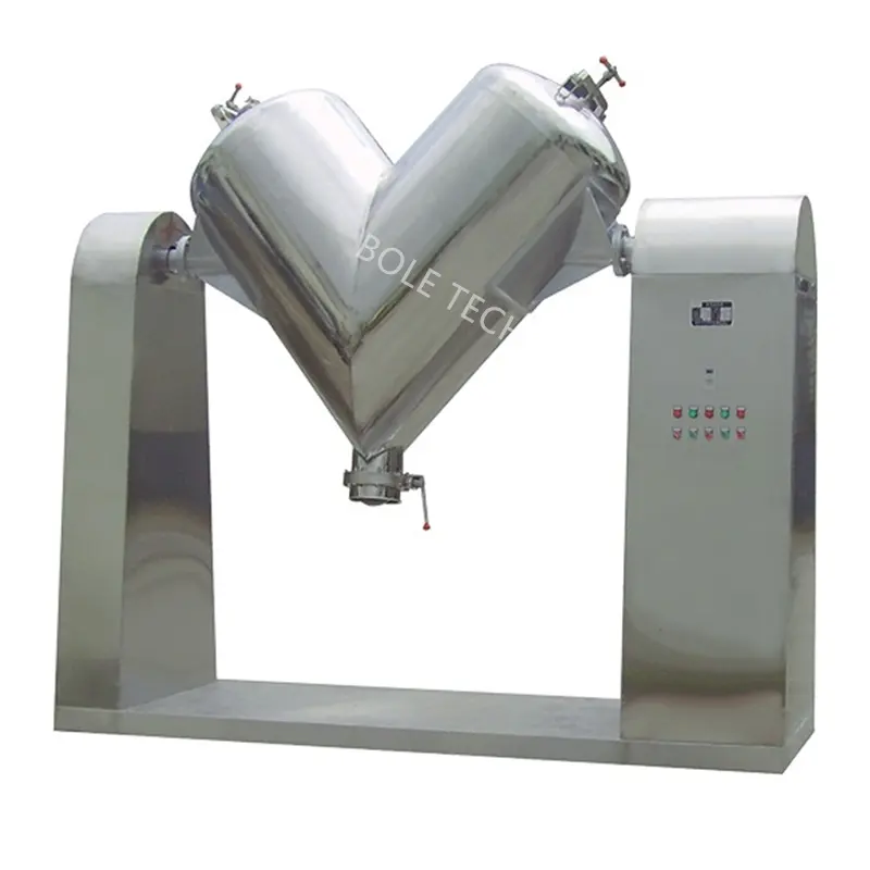 Easy operation V shape cone mixer machine for chemical powder V cone blender