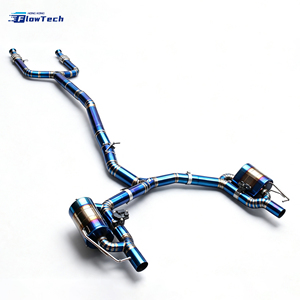 Sistema de Escape Catback Valvetronic de Titanio de Alto Rendimiento para Mercedes C43 C400 C450 W205 3.0L V6 Biturbo con Control Remoto de Válvulas - Product Image 4