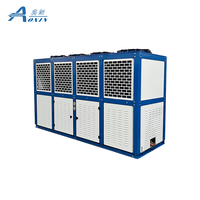 Compresseur de type V Blait 40-HP Unité intégrée ultra-large, avec évaporateurs assortis recommandés et expédiés sous forme d'ensemble complet