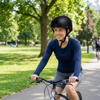 Casque de vélo de sécurité 2026 en ABS, léger et ventilé, taille ajustable, pour VTT, route et trajets quotidiens, vente en gros