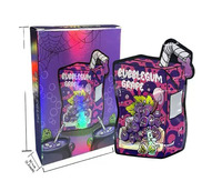 Boîte en Mylar holographique 1g, 2g, 5g pour biscuits, collations et friandises gourmandes