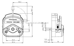 ปั๊มเพอริสตัลติก OEM แรงดันสูง 12V/24V อัตราการไหลสูง - Product Image 4