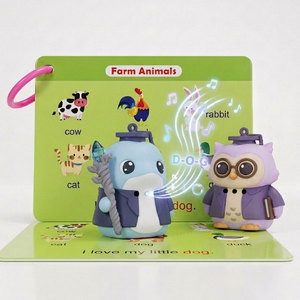 Dispositivo Inteligente <span class=keywords><strong>de</strong></span> Educación Temprana, Tarjetas <span class=keywords><strong>de</strong></span> Aprendizaje <span class=keywords><strong>de</strong></span> Palabras, Juguete con Tarjetas <span class=keywords><strong>de</strong></span> Inserción en Inglés, Máquina <span class=keywords><strong>de</strong></span> Lectura para Niños - Product Image 5